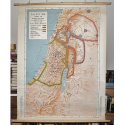 Palestine During the Ministry of Jesus  (Large Pull Down Map)